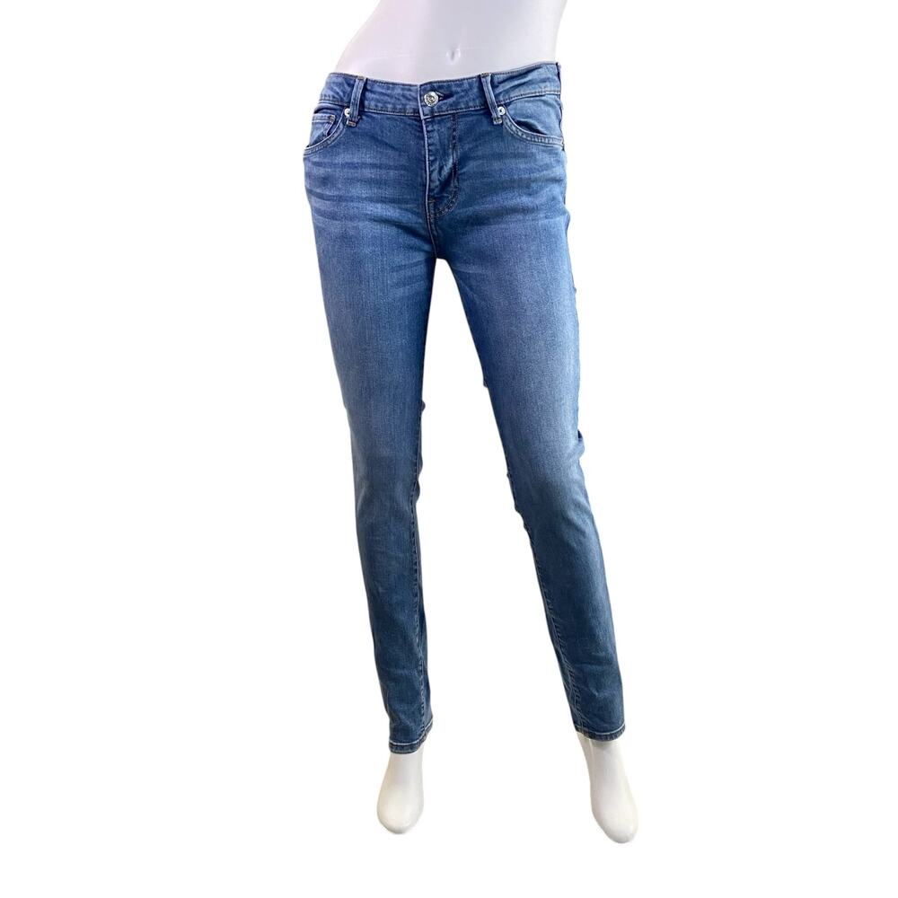 2000s Vintage True Religion Stella Skinny Jeans Size 29 Y2K Denim